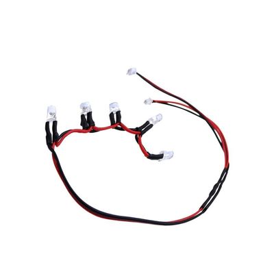 Compatible with FMS K5 1 24 RC Crawler Car Serial Connection LED Light Decoration Parts Aftermarket Replacement(5 LED Light)