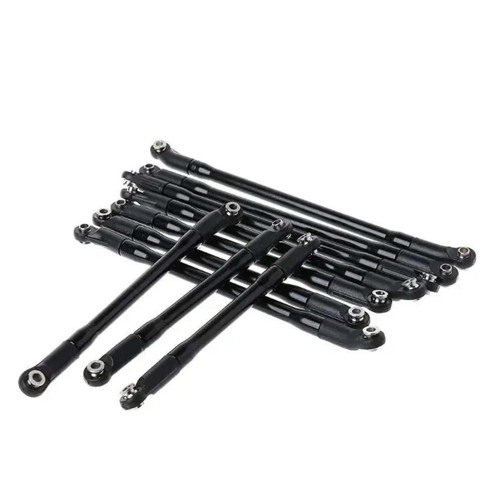 RC Toys For Axial For Scx10 II 90046 1/10 10 Pcs Metal Link Set Plastic Rod End RC Crawler Car Upgrade Accessories Replacement