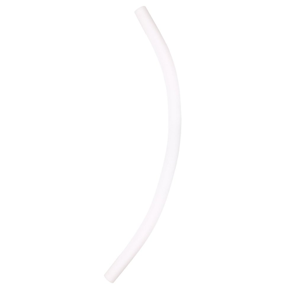 2 Pack White Pool Noodles, Rainbow Hollow 60 Inch Water Floating Noodles,Multipurpose Large Floating Foam Pipe Tubing Covers for Craft Projects Pool Floats Training Lake Exercise Swimming