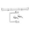 Aluminum Alloy Front Bumper for MN D90 99s, RC Car Metal Front Bumper, CNC Machined Anti Collision Bumper with Trailer Buckle, Direct Replacement Upgrade Part for 1/10 Scale RC Tru (Silver) view 2