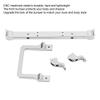 Aluminum Alloy Front Bumper for MN D90 99s, RC Car Metal Front Bumper, CNC Machined Anti Collision Bumper with Trailer Buckle, Direct Replacement Upgrade Part for 1/10 Scale RC Tru (Silver) view 4