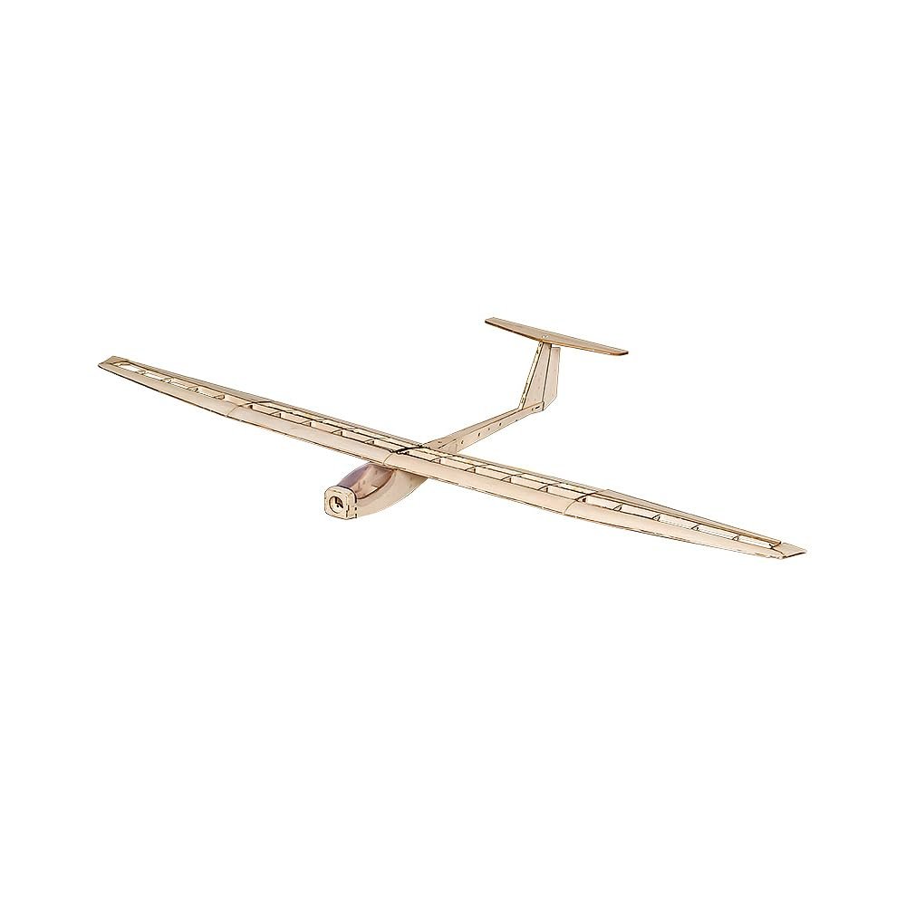 AEORCACC 1550mm(61 inches) RC Glider 4CH Remote Control Aircraft 20A ESC 7-8inch Folded Prop Compatible Skilled Assembly Balsawood RC Plane