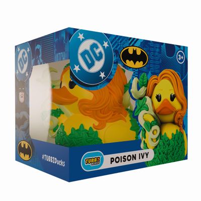 TUBBZ Boxed Edition: DC Comics - Poison Ivy Cosplaying Rubber Duck Vinyl Figure Official Collectible for Fans of Batman