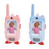 ASHATA Walkie Talkies for Kids 2 Pcs, Video Walkie Talkies for Kids, Toys for 3 to 8 Year Old Boys Girls, Rechargeable Children's Video Intercom, Christmas Birthday Gifts Presents view 1