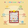 Bilingual Talking Wall Chart for Kids, English and Spanish Wall Chart for Kids, Talking English Learning Board for Children 3+ (Red) view 3