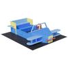 Airplane Wooden Sandbox for Kids, Outdoor Sand Box with Propeller, Wings & Rudder, Kids Sandpit with Bottom Liner and Seating Bench, Solid Fir Wood Play Set for Backyard, Patio, Ages 3-8 view 3