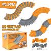 Magickidz Construction Track Expansion Kit for Kids - Birthday Gift for 3-5 5-7 Year Old Boys, 100 Pcs Add-On Creative Building Toy, Compatible with Most Flexible Engineering Track Sets view 2