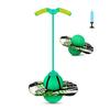 Christoy Pogo Ball with Handles for Kids & Adults, Pogo Balance Bounce Ball,Pogo Trick Board for Girls and Boys Ages 6 and up (Green-Colourful) view 1