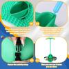 Christoy Pogo Ball with Handles for Kids & Adults, Pogo Balance Bounce Ball,Pogo Trick Board for Girls and Boys Ages 6 and up (Green-Colourful) view 4
