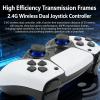 2026 Retro Gaming Console Upgrade Video Game Stick 4K, Retro Game Stick 20,000+ Built-in Classic Games, TV Games Plug and Play with 23 Built-in Emulators, Dual 2.4GHz Wireless Controllers (128GB) view 3