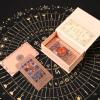 djiatog Rose Gold Tarot Cards, Tarot Cards for Beginners Rose Gold Tarot Cards with Guide Book Gold Foil with Meanings on Them Fortune Telling Game (1 Set) view 3