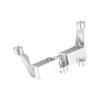 Aluminum Alloy Servo Mount Differential Lock Bracket for Traxxas 1/10 RC Car (Silver) view 2