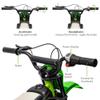 24V Kids Electric Dirt Bike for Ages 8-12 - 250w Motor, Metal Suspension & Air-Filled Tires, Off-Road Motorcycle with Leather Seat & Twist Throttle | Gift for Boys and Girls view 4