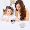 Bemonew Cat, 4Pcs Cute Realistic Mini Cat Toys for Kids Boys Girls, 5x2in Safe Compact Sleeping Kitten in Woven Basket for Office Desk Hand Toy view 4