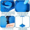 Balance Jumping Ball with Handle, Includes Air Pump, Jumping Toy, Anti-Slip Bounce Board for Indoor Outdoor Use, Low Noise Pogo Stick Alternative for Beginners and Adults (Purple) view 3