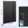 Euqvunn Trading Card Binder, Side-loading Card Album, 24 Pages 432 Pockets Card Folder, Double-sided Storage Card Book Card Collection Binder for TCG,MTG,Sports Cards (black) view 2