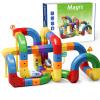 Magical Track Car Toys,Flexible Car Track Magical Train Set,DIY Race Car Track Building Kits with Train and Traffic Signs,for 4-8 Year Old Boy Toys Boys Girls Birthday Party Gifts (123PCS) view 1