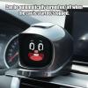 Purryegift Car Robot Dashboard, Smart Car Emotional Companion Decoration with 52 Animated Expressions, AI Robot Dashboard Companion with Speakers, Smart Car Electronic Pet Kit for All Cars (Black) view 4