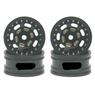 Brass Offset 0.7'' Wheel for AX-IAL SCX30 for Fo-rd for Br-onco 4X4 Upgrade Parts RC(Offset Wheel)