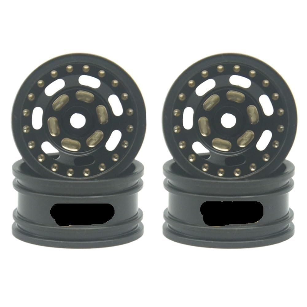 Brass Offset 0.7'' Wheel for AX-IAL SCX30 for Fo-rd for Br-onco 4X4 Upgrade Parts RC(Offset Wheel)