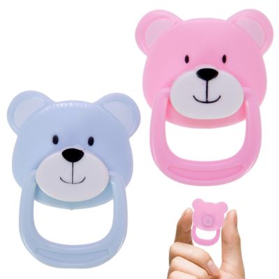 2Pcs Baby Doll Magnetic Pacifier, Cute Cartoon Magnetic Pacifier, Baby Doll Accessories for Kids