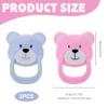 2Pcs Baby Doll Magnetic Pacifier, Cute Cartoon Magnetic Pacifier, Baby Doll Accessories for Kids view 2