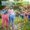 133 PCS Granny Pants Yard Game 2 Pack with 16 Balls Field Day Outdoor Giant Pants Games for Adults Kids Family Large Outside Lawn Backyard Carnival Picnic Camping Birthday Party Big Pants Tossing Game view 4