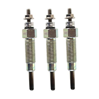 Engine Glow Plugs 8-97106549-4 Fit for Isuzu 3LB1 3LD1 4LB1 4LE1 Excavator Generator Fit for Hitachi EX29 30 32 35 36 Minidigger for Daewoo(1pcs)