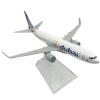 Flying Airplane Model Dubai Airlines B737 Alloy Aircraft Model Diecast Aviation 1/400 Plane Collectible Ornaments Gifts Aviation Airbus view 2