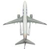 Flying Airplane Model Dubai Airlines B737 Alloy Aircraft Model Diecast Aviation 1/400 Plane Collectible Ornaments Gifts Aviation Airbus view 3