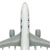 Flying Airplane Model Dubai Airlines B737 Alloy Aircraft Model Diecast Aviation 1/400 Plane Collectible Ornaments Gifts Aviation Airbus view 4