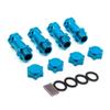 17mm Wheel Hex 30mm Extended Mount Adapter Hub Compatible with 1/8 Scale RC Spare Parts Set 89108(Sky Blue) view 1