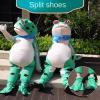 LOLEDGBH Frog Doll Clothing Non Inflatable Adult Children Adult Doll Clothing Plush Headset view 2