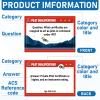 300 Pcs Instrument Pilot IFR Oral Exam Flashcards Covering All Topics Developed Instrument Pilot Oral Exam Guide Ideal for Student Pilots view 3