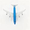 Flying Airplane Model 1:400 Scale 747 Alloy Metal Aircraft Model KLM Netherlands B747-400 with Stand Collectible Display Aviation Airbus view 3