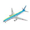 Flying Airplane Model Diecast Metal Alloy 1:400 Scale B767-300ER JA607A JAL AIR DO Airlines Aircraft Plane Toy for Collection Aviation Airbus view 1