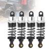 4Pcs Aluminium Shock Absorber 102004 High Performance Upgrade Parts for HSP 1:10 RC Car Accessories (Silver) view 3