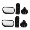 Alasum 2Pcs Car Mirror Rear Facing and Viewing Mirror with 360 Rotation Anti-Shake Wide Angle Automotive Interior for Backseat Safety view 1