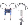 Metal RC Shock Absorber Spring Accessory SCX10 D90 1/10 RC Car Blue Red Titanium Color Lightweight High Strength Easy Install (110m) view 1
