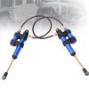 Metal RC Shock Absorber Spring Accessory SCX10 D90 1/10 RC Car Blue Red Titanium Color Lightweight High Strength Easy Install (110m) view 4