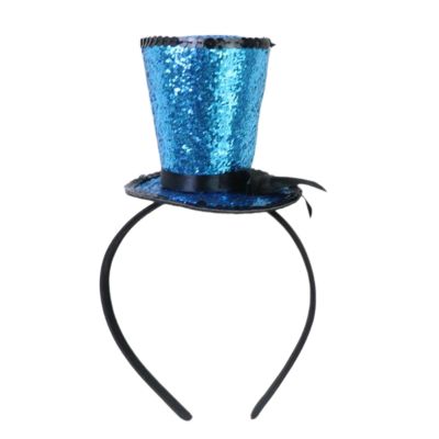 apcans Kids Vintage Fascinator Top Hat Exquisite for Tea Party Children Costume Pillbox Hat Headwear for Halloween
