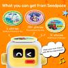 seedpace Super Wings Story Machine for Kids: Screen-Free Player with 5 Story Books, 130 Stories, 712 Minutes, Bluetooth Speaker, Robot Pet, Educational Toy, Learning, Toddlers Gift view 3