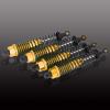 4Pcs 1:10 RC Aluminum Alloy Shock Damper 108004 Upgrade Parts for Truck HSP Redcat Exceed RC (Gold) view 2