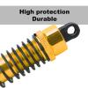 4Pcs 1:10 RC Aluminum Alloy Shock Damper 108004 Upgrade Parts for Truck HSP Redcat Exceed RC (Gold) view 3