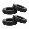Qiilu High Performance RC Truck Tire 4 PCS Accessories Rubber Car Tire Fit for 1/14 Tractor Black Toys & Games Remote Controlled Vehicles Parts App Controlled view 3