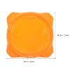 ifundom 3pcs Plastic Gyro Training Plate: Funny Game Board for Interactive Gaming - 34. 5x34cm Portable Round Tray for Gyro Disk Matches view 2