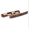 Carved Wooden Oval Rummy Tile Game Set 101 Okey Game Set for Family Game Night, Travel, and Entertainment - One Size view 3