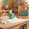 18-Pack Children's Smart Drawing Robot Pens, Smooth Universal Colorful 6 Smart Drawing Robot Pens + 12 12-Color Coloring Penss, for All Models,Drawings Robots Penss. view 4