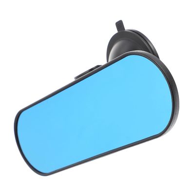 Abaodam Car Rear View Mirror with Anti-Glare Blue Tint, 360 Adjustable Suction Cup, Universal Interior Backseat Mirror for Safety and Observation