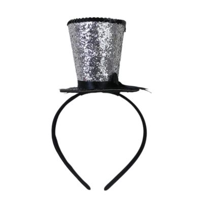 apcans Kids Vintage Fascinator Top Hat Exquisite for Tea Party Children Costume Pillbox Hat Headwear for Halloween